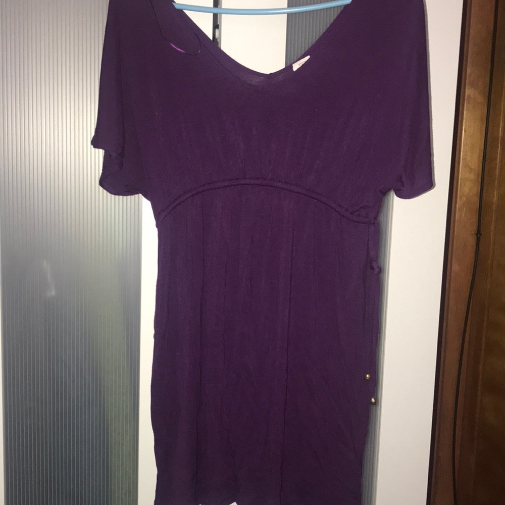 Purple dress